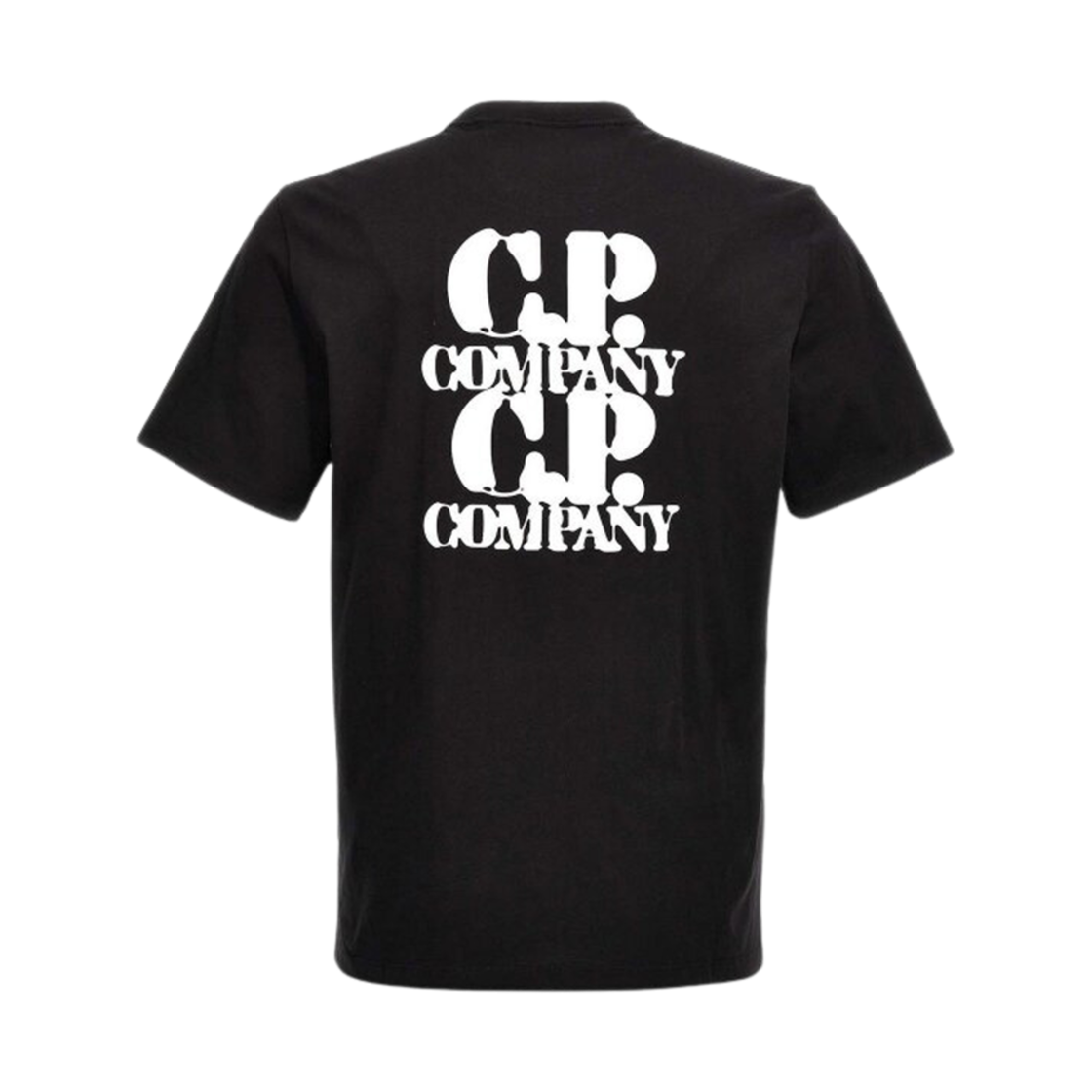 C.P. 컴퍼니 30/1 저지 그래픽 티셔츠 거즈 블랙 - 24SS(C.P. Company 30/1 Jersey Graphic T-Shirt Gauze Black - 24SS) - 2