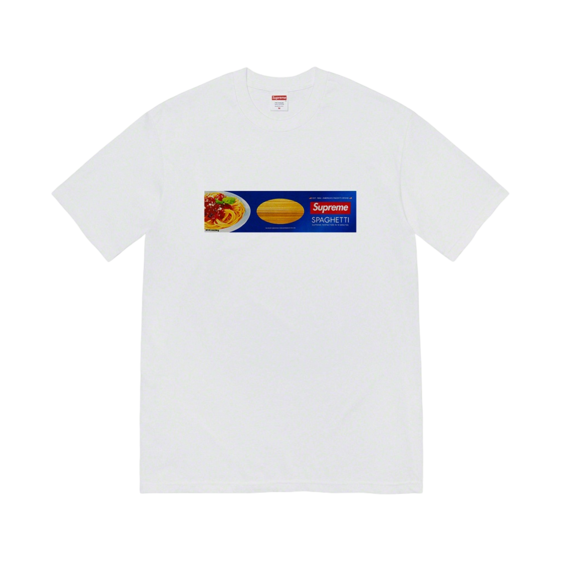 슈프림 스파게티 티셔츠 화이트 - 21FW(Supreme Spaghetti T-Shirt White - 21FW) - 1