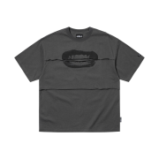 AJOBYAJO S=D Layered T-Shirt Charcoal