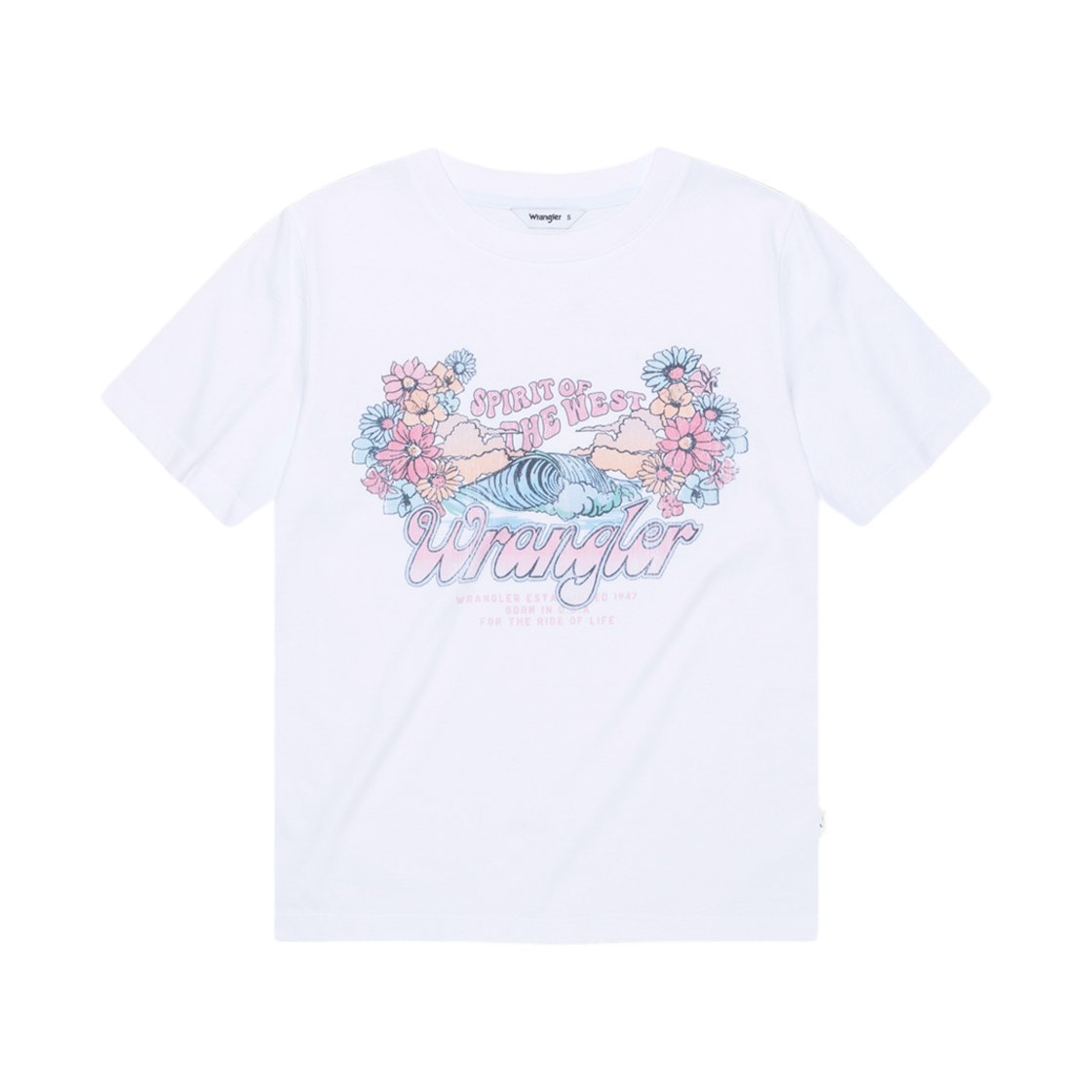 WR2502ST62WH Wrangler (W) Blooming Light T-Shirt White