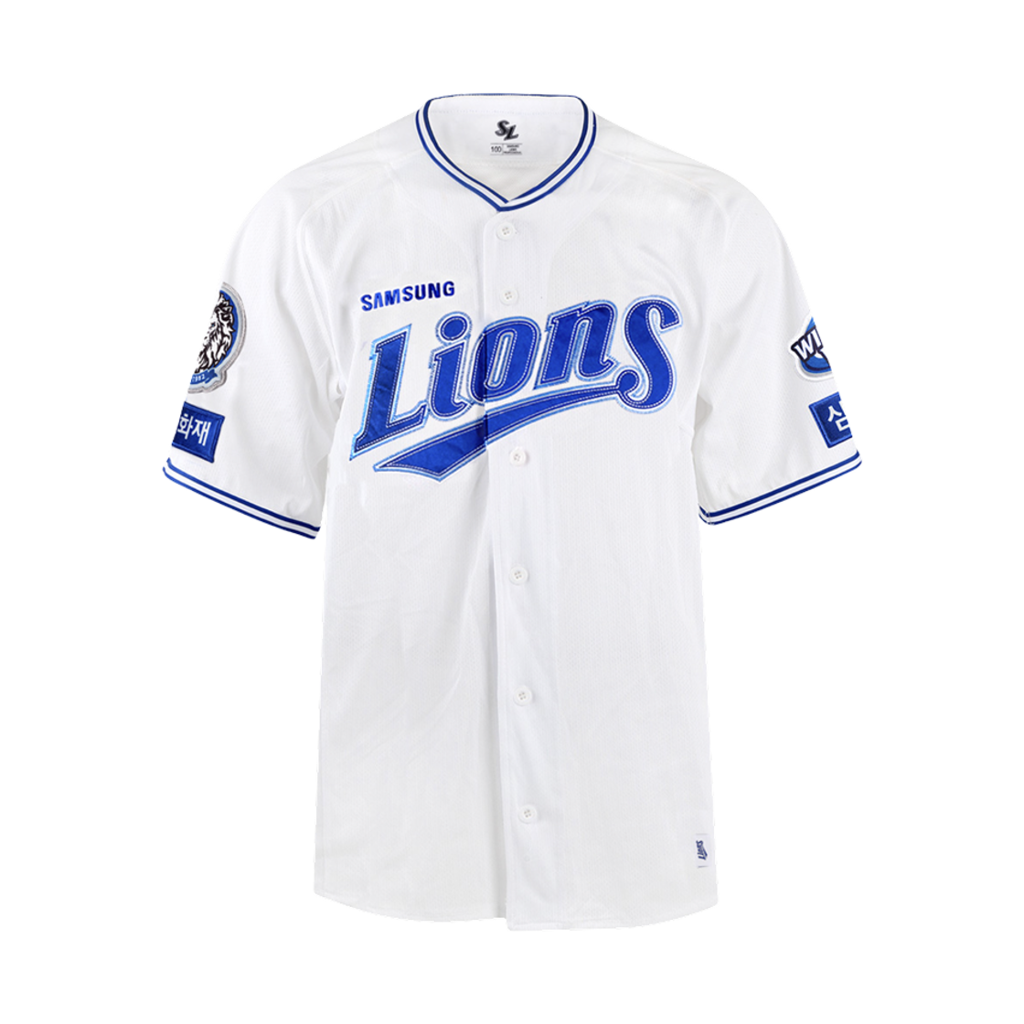삼성 라이온즈 2025 프로페셔널 홈 유니폼 화이트 (논 마킹 버전)(Samsung Lions 2025 Professional Home Uniform White (Non Marking Ver.))