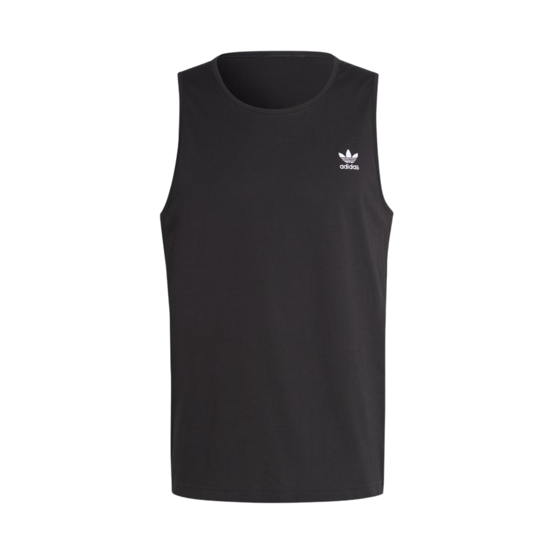 아디다스 트레포일 에센셜 탱크탑 블랙 - US 사이즈(Adidas Trefoil Essentials Tank Top Black - US Sizing) - 1