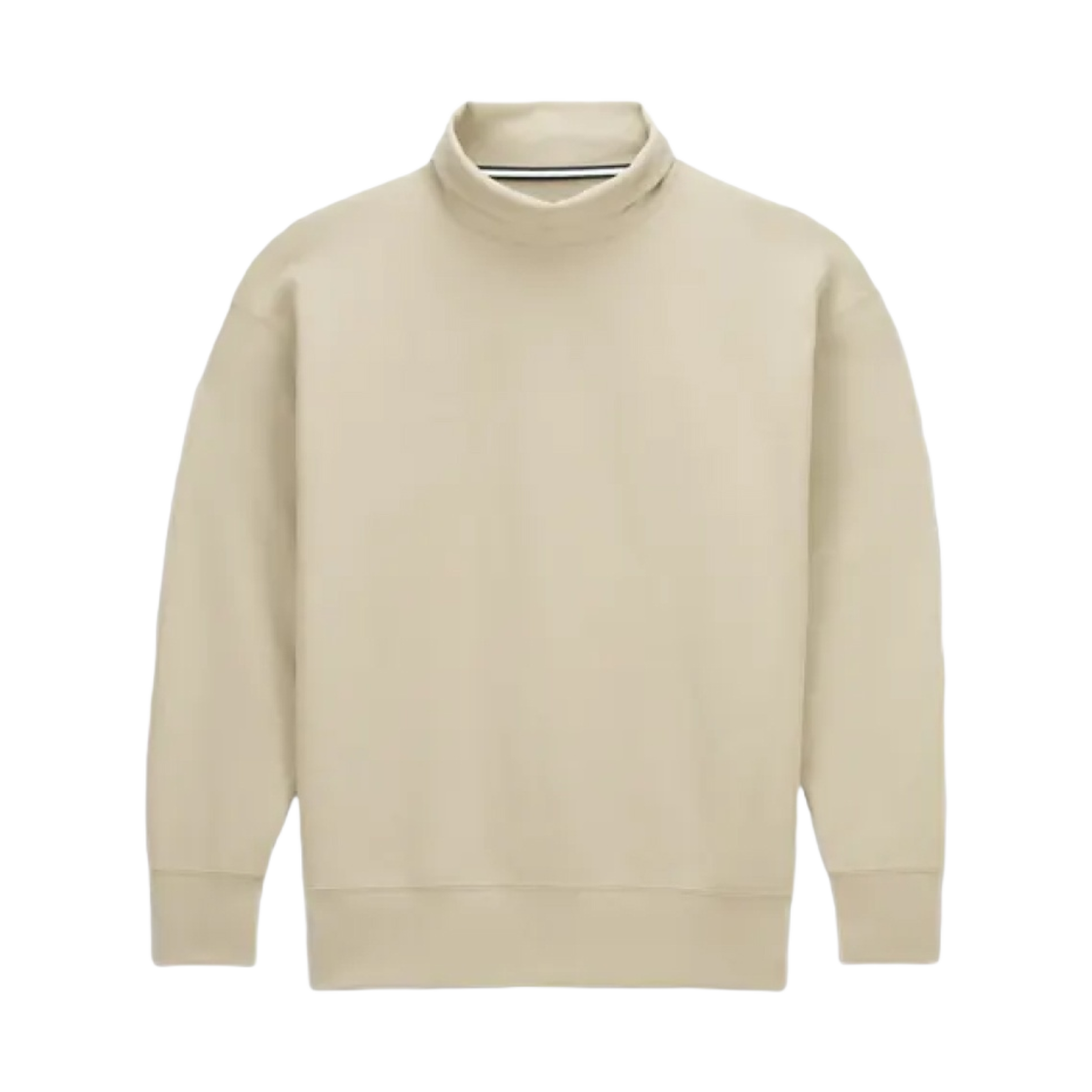 나이키 NSW 테크 플리스 리이매진드 오버사이즈 터틀넥 스웨트셔츠 카키 - 아시아(Nike NSW Tech Fleece Reimagined Oversized Turtleneck Sweatshirt Khaki - Asia) - 1