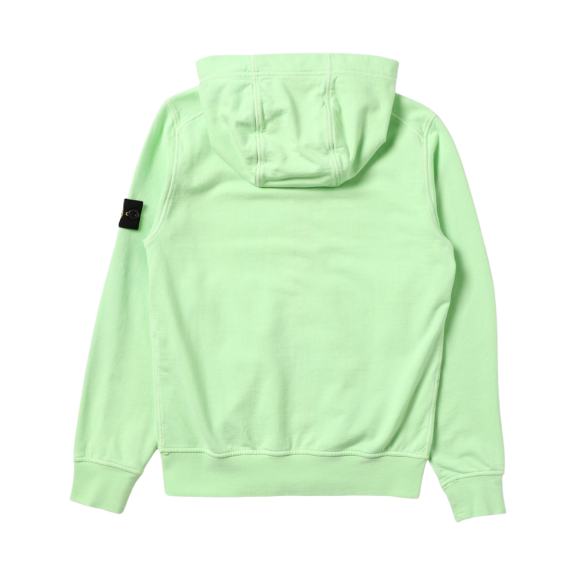 (키즈) 스톤 아일랜드 60740 코튼 플리스 풀 집업 후드 스웨트셔츠 피스타치오 - 22SS((Kids) Stone Island Cotton Fleece Full Zip Hooded Sweatshirt Pistachio - 22SS) - 2