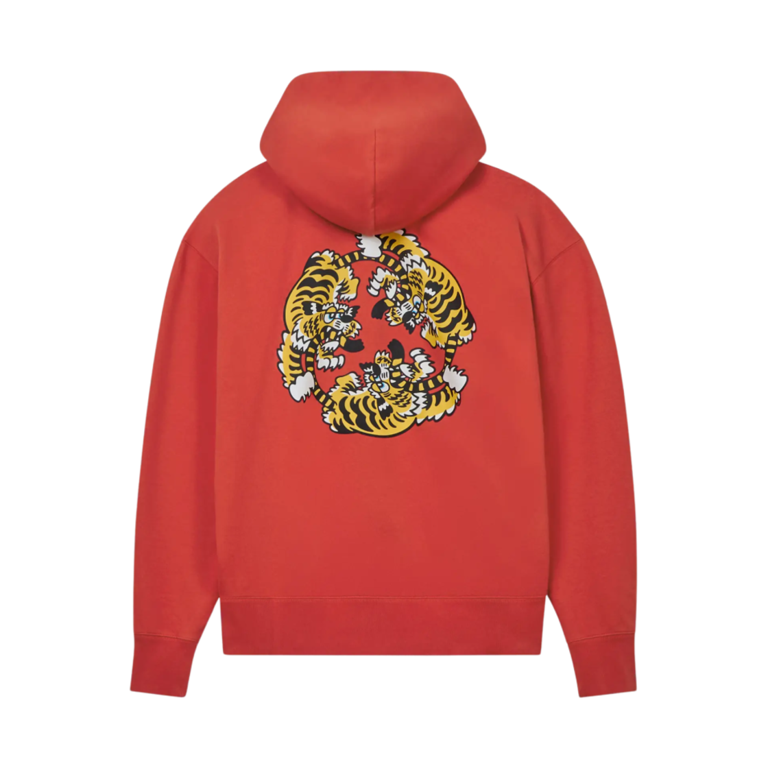 겐조 x 베르디 마켓 젠더리스 오버사이즈 후드 딥 오렌지(Kenzo x Verdy Market Genderless Oversized Hoodie Deep Orange)