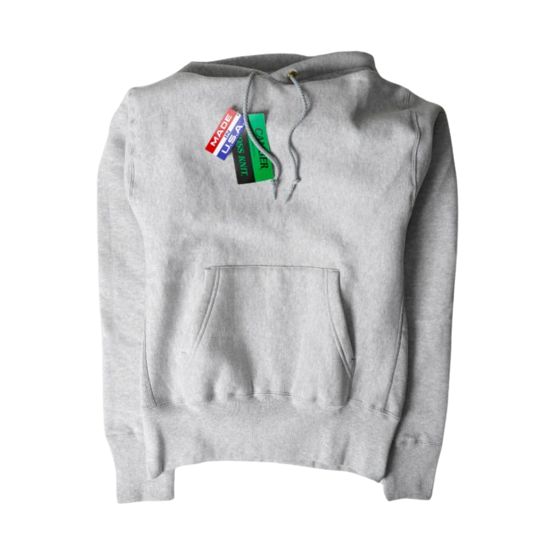 - Camber USA Cross Knit Hoodie Grey