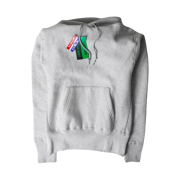 Camber USA Cross Knit Hoodie Grey