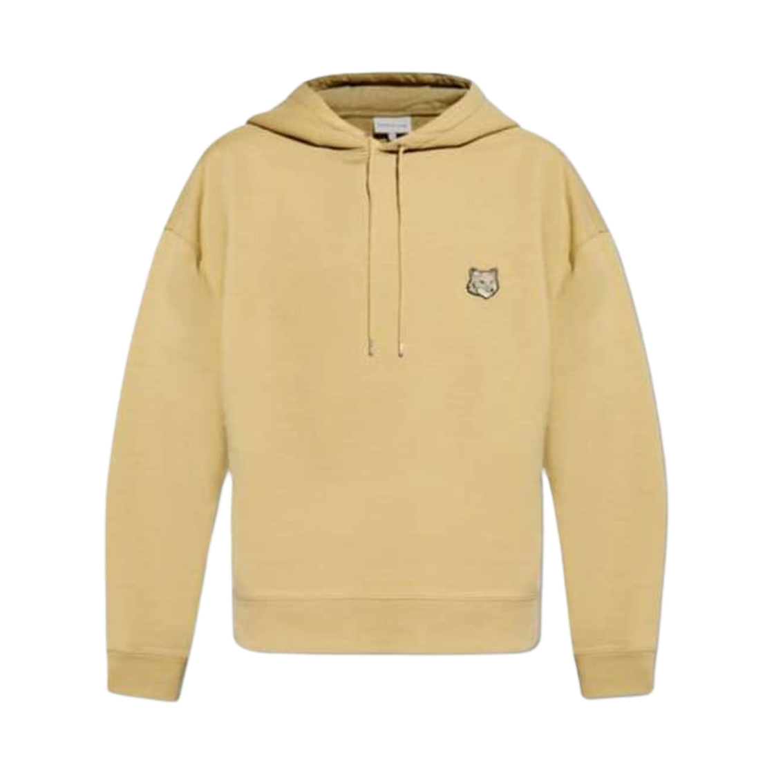 LM00705KM0001-P357 Maison Kitsune Bold Fox Head Patch Oversize Hoodie Canvas