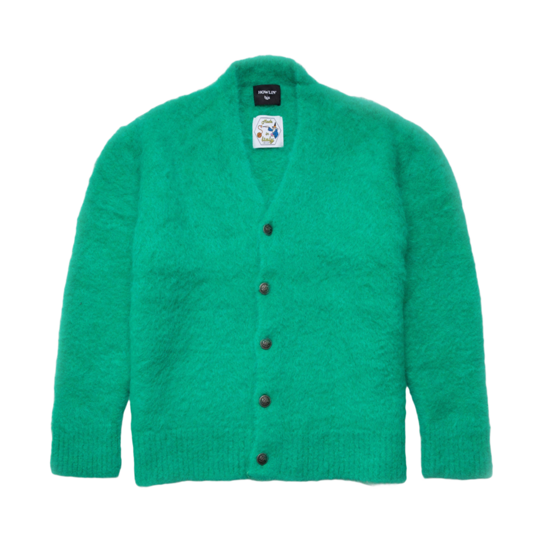 하울린 유니 가디건 캠버윅 그린(Howlin Uni Cardigan Camberwick Green)