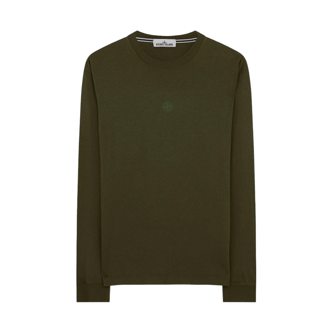 스톤 아일랜드 2ML66 블록 투 롱슬리브 티셔츠 올리브 그린 - 21SS(Stone Island 2ML66 Block Two Long Sleeve T-Shirt Olive Green - 21SS) - 2