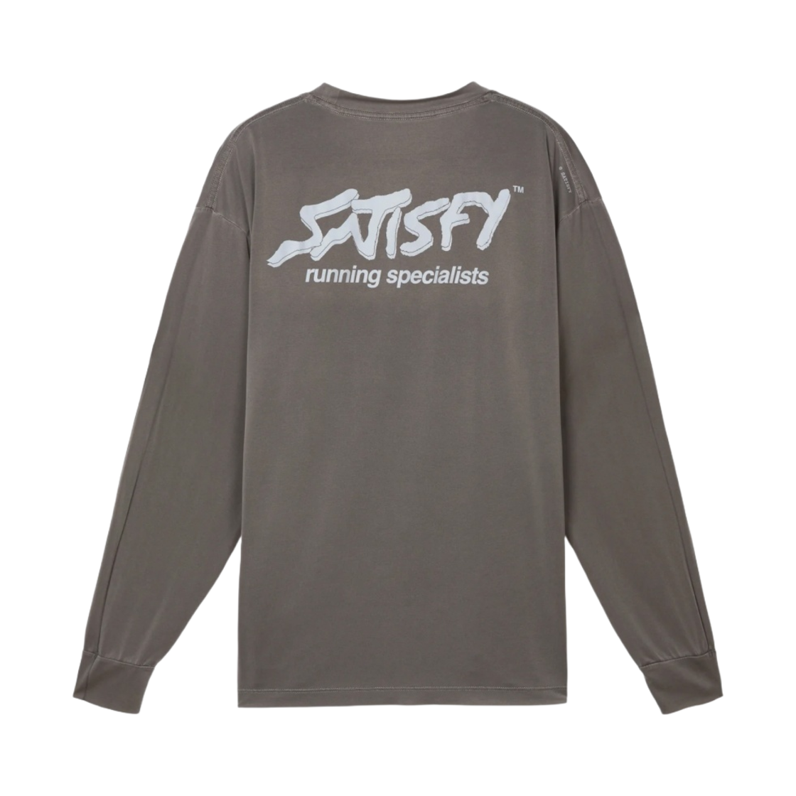 새티스파이 아우라라이트 롱슬리브 티셔츠 미네랄 그래파이트