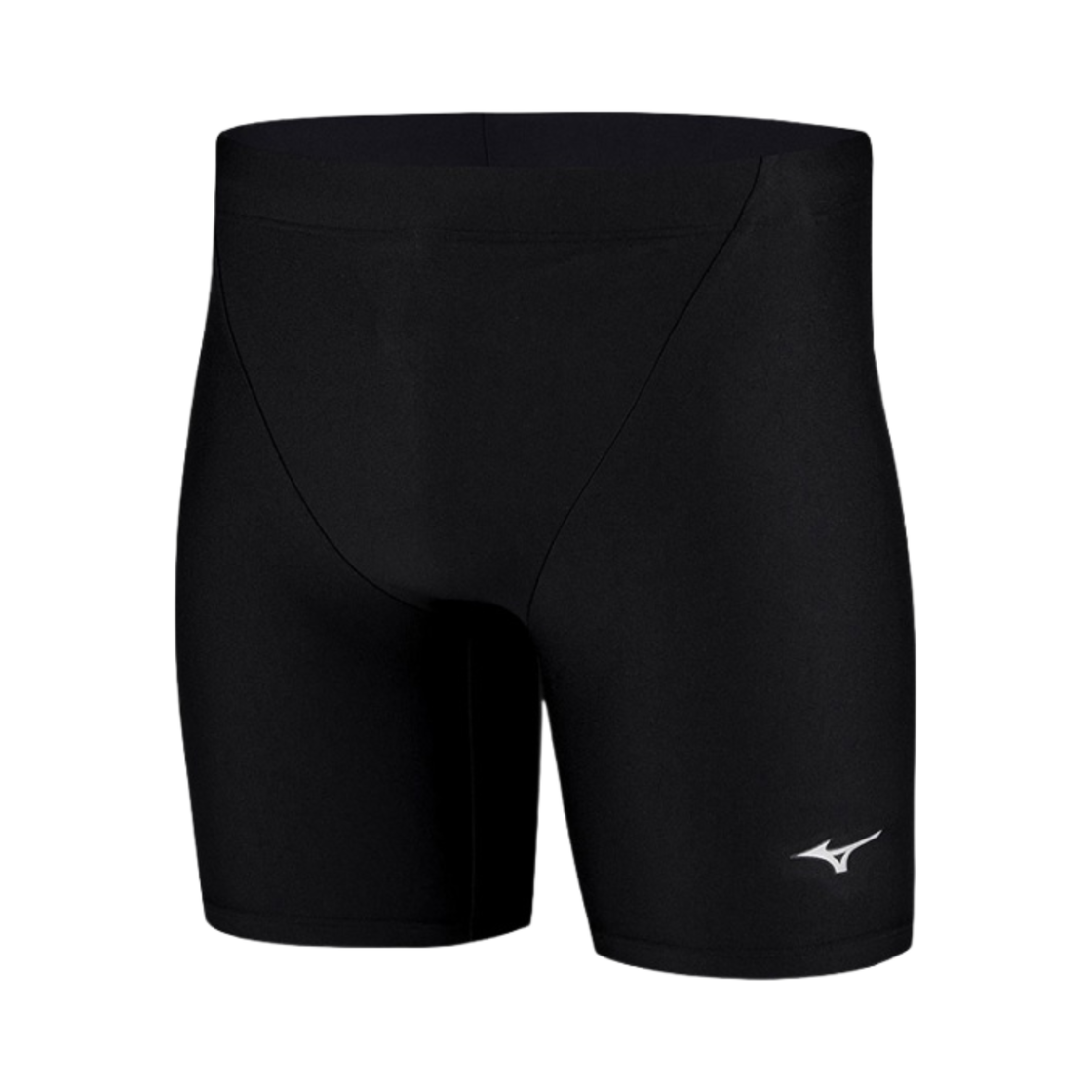 N2MBAA0109 Mizuno Basic Solid Three Quarter Swimsuit Black