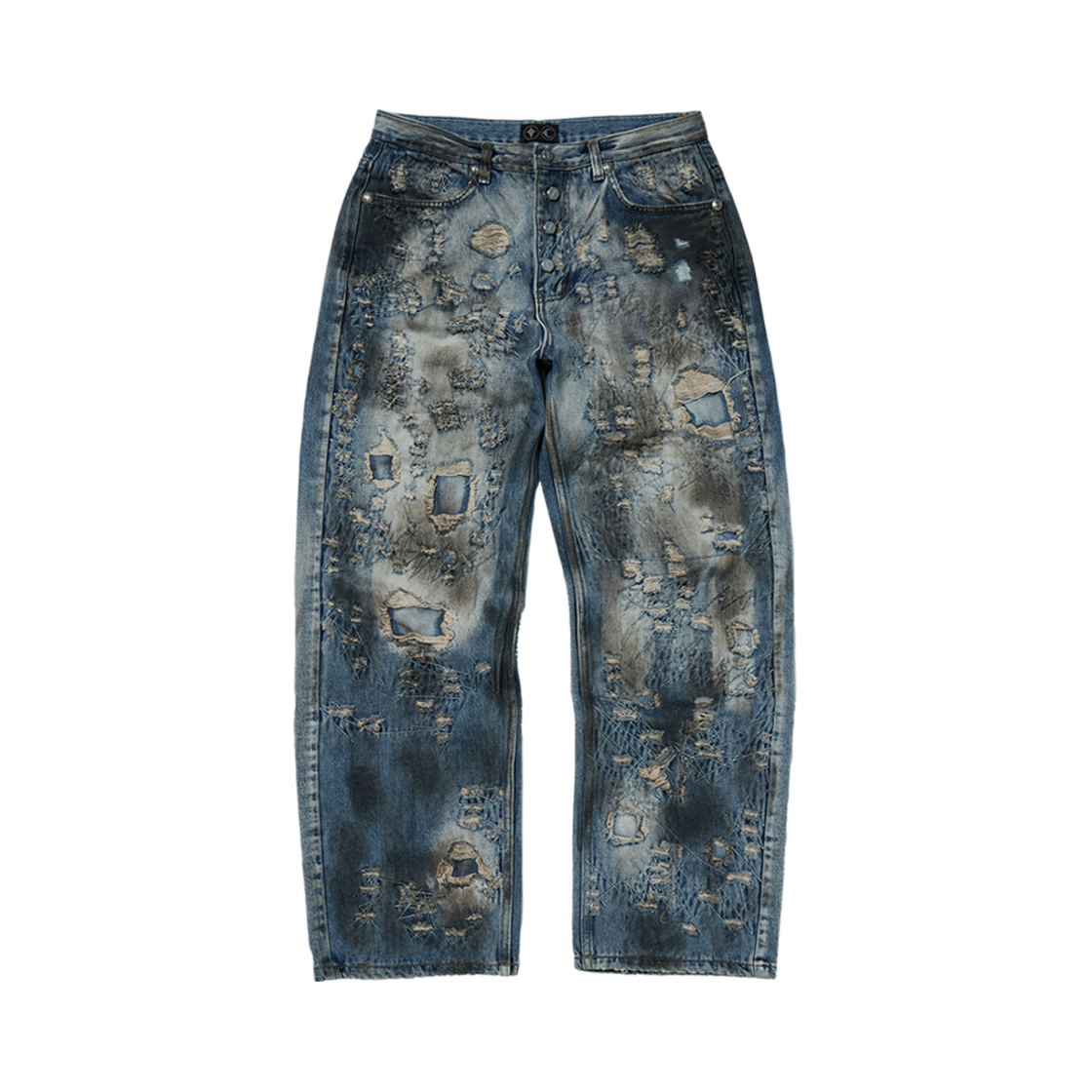 떠그 클럽 컴뱃 캐주얼티 케어 데님 팬츠 블루(Thug Club Combat Casualty Care Denim Pants Blue)