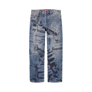Supreme Regular Jean Newspaper - 25SS