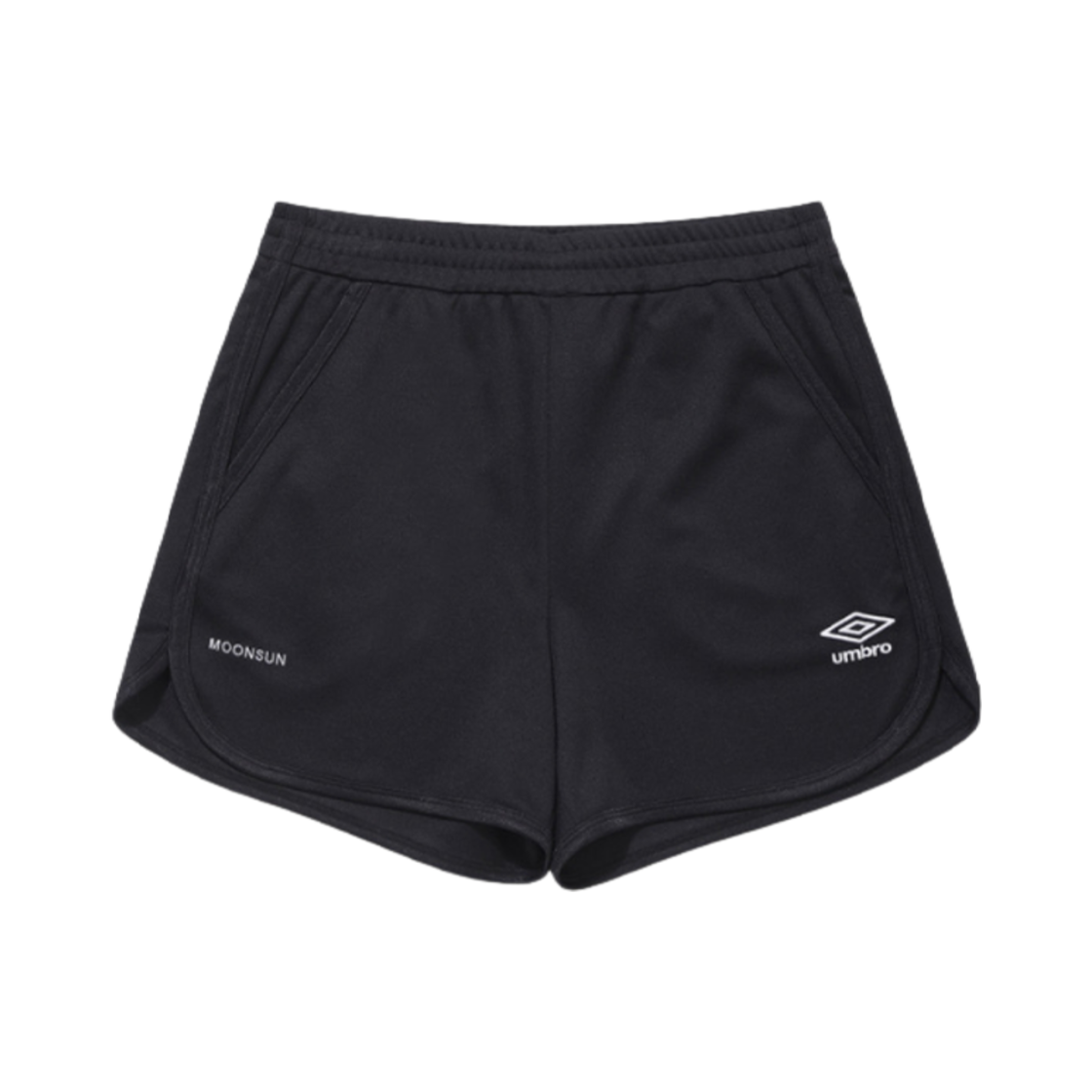 UQ222CHP41-BLK0 (W) Umbro x Moonsun Ringer Shorts Black