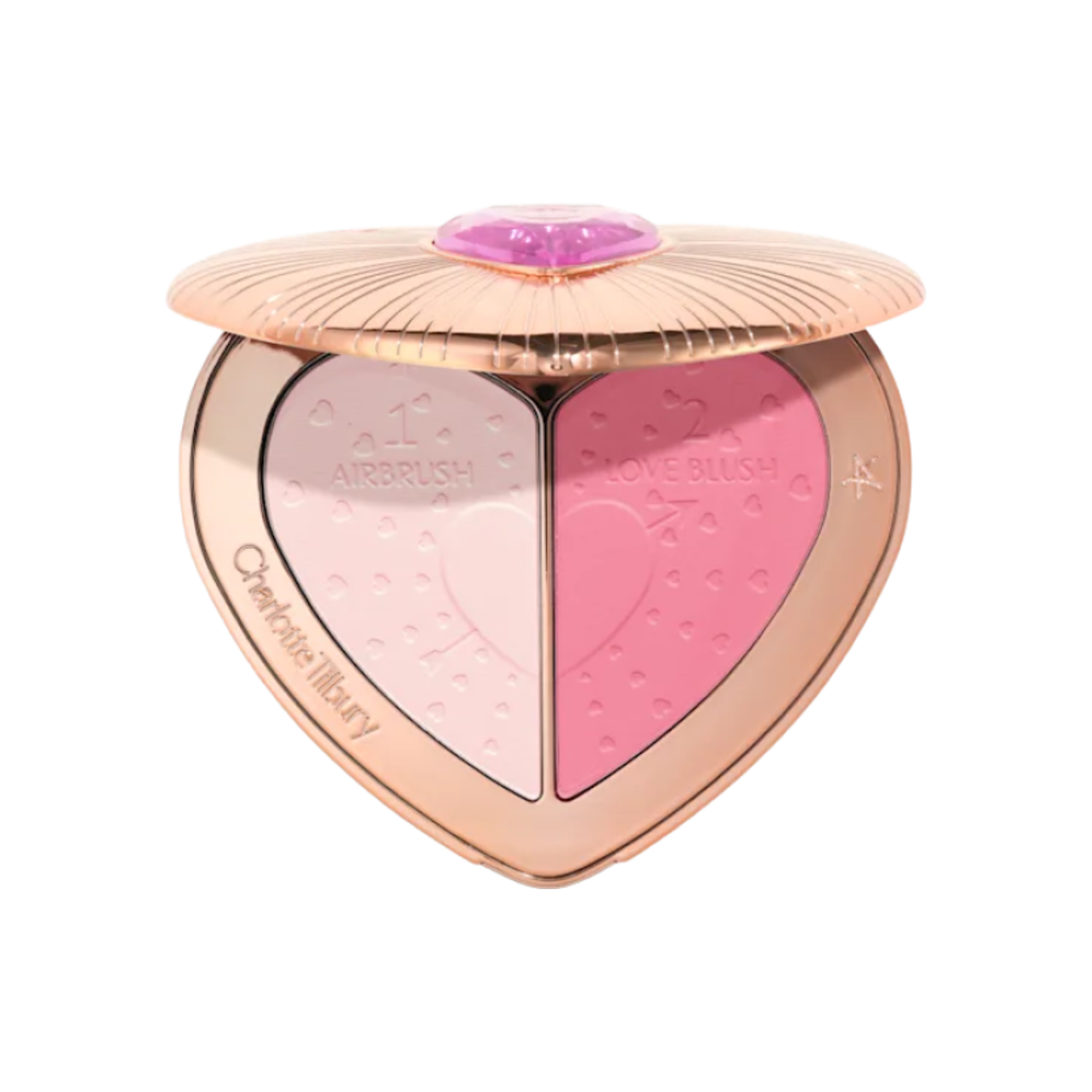 - Charlotte Tilbury Pillow Talk Charlotte's Beauty Soulmates Face Palette Flawless Pink