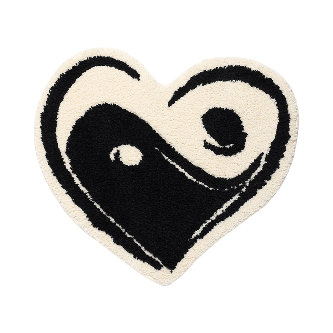 CV2FSUAB65AIV CAVISH Heart Rug Ivory