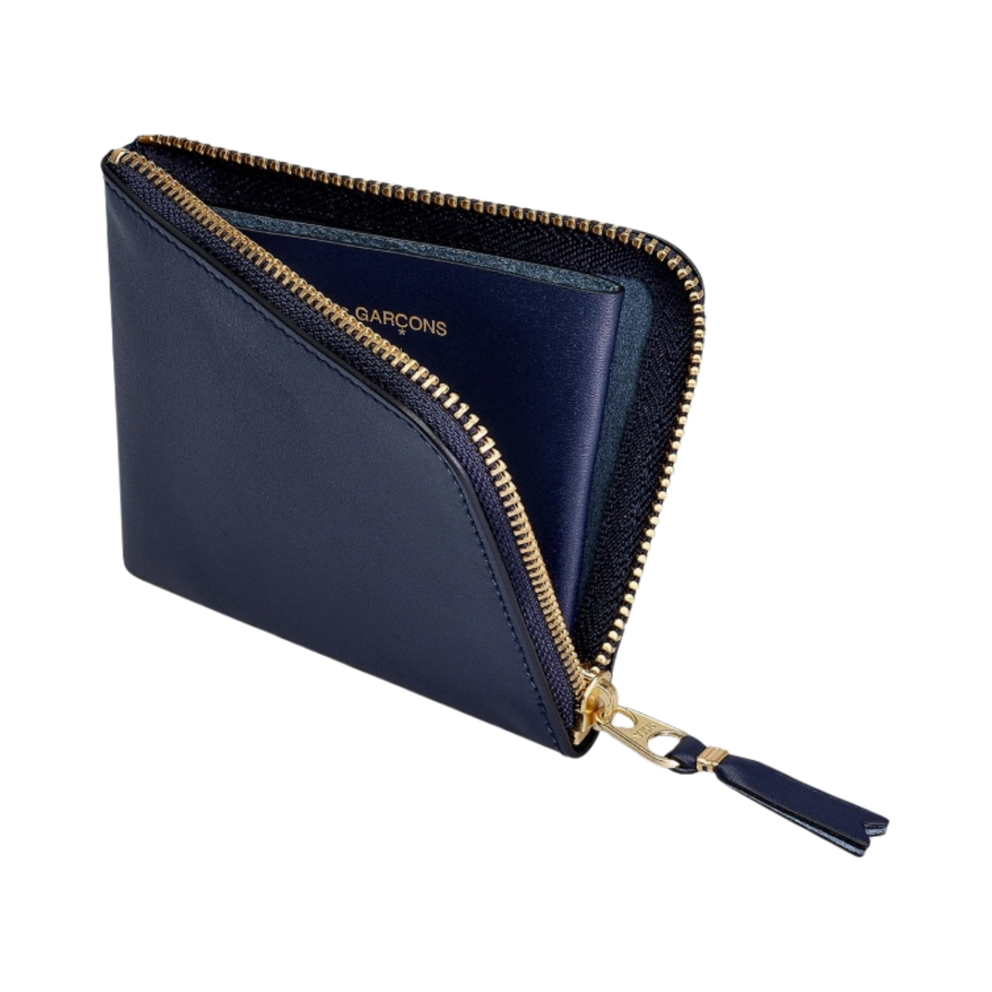 꼼데가르송 SA3100 클래식 레더 지갑 네이비(Comme des Garcons SA3100 Classic Leather Wallet Navy) - 2