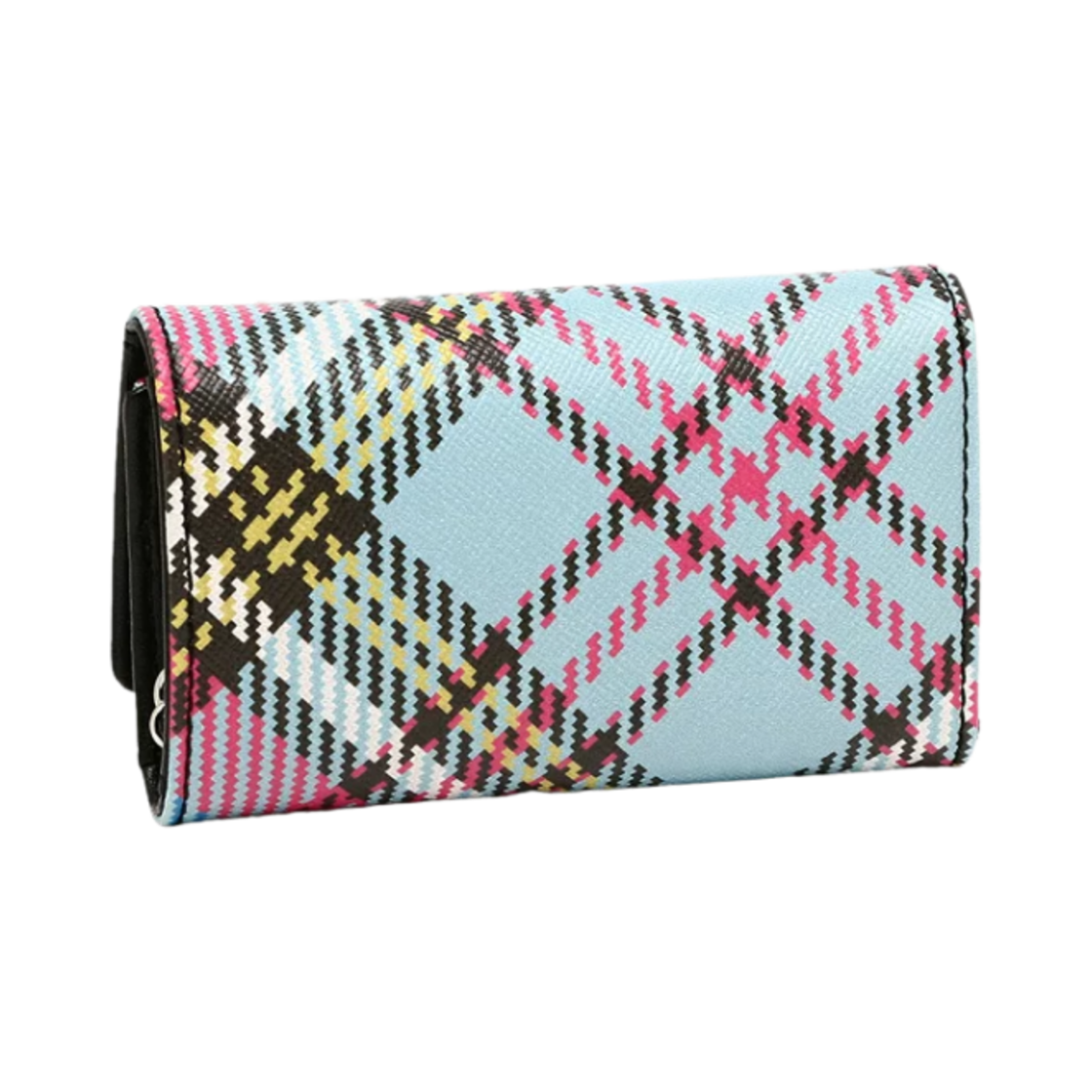 비비안 웨스트우드 바이오그린 사피아노 프린티드 키 케이스 맥켄디 타탄(Vivienne Westwood Biogreen Saffiano Printed Key Case Macandy Tartan) - 4
