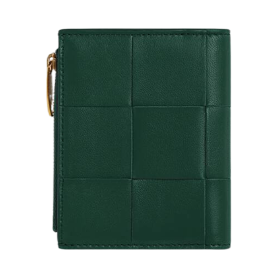 보테가 베네타 스몰 카세트백 바이폴드 지퍼 지갑 에메랄드 그린(Bottega Veneta Small Cassette Bi-Fold Zip Wallet Emerald Green) - 3