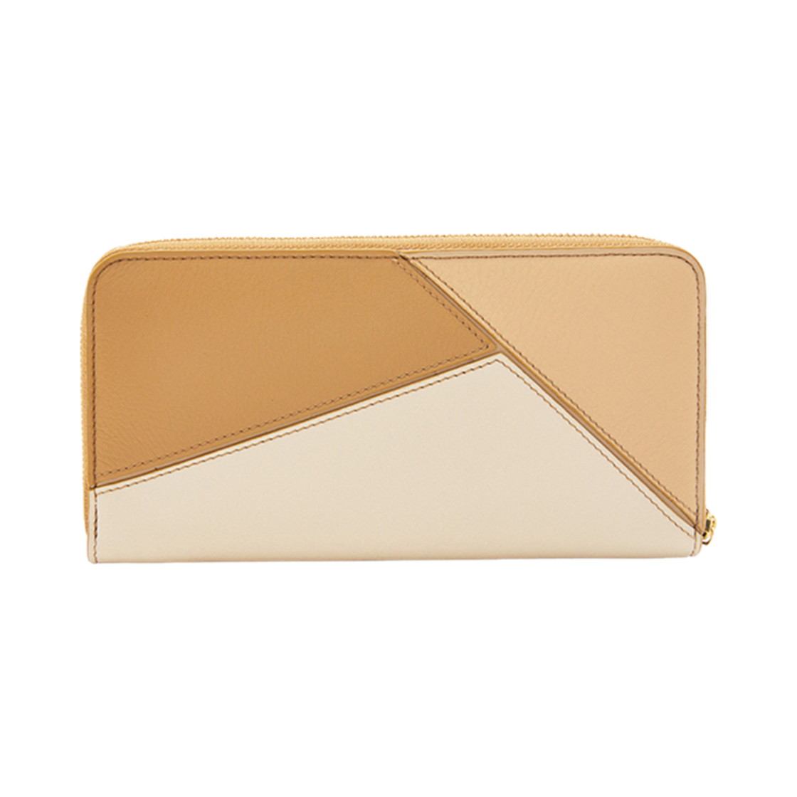 로에베 퍼즐 집 어라운드 월렛 인 카프스킨 앙고라 더스티 베이지 골드(Loewe Puzzle Zip Around Wallet in Calfskin Angora Dusty Beige Gold) - 2