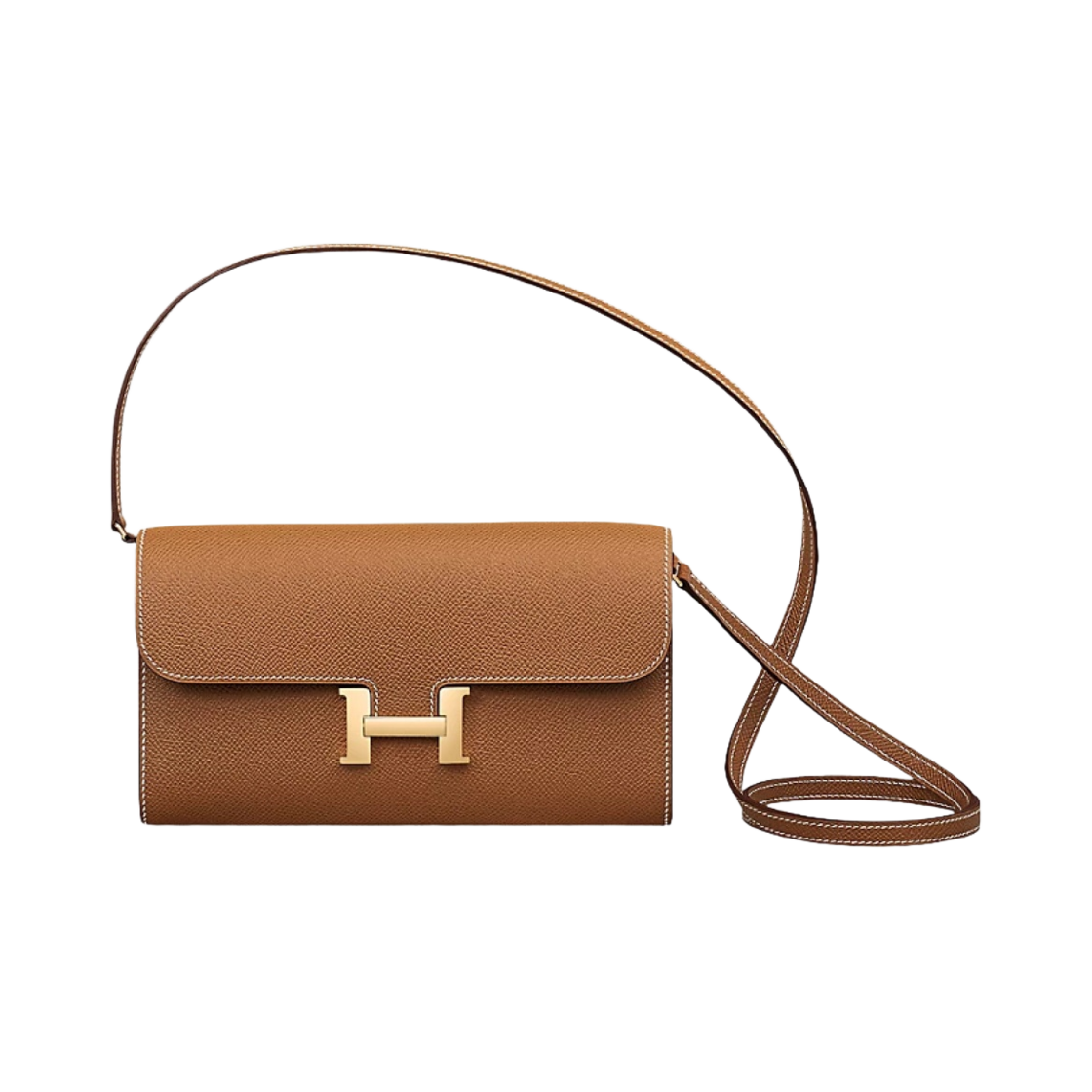 에르메스 콘스탄스 롱 투 고 지갑 앱송 & 골드 하드웨어 골드(Hermes Constance Long To Go Wallet Epsom & Gold) - 1