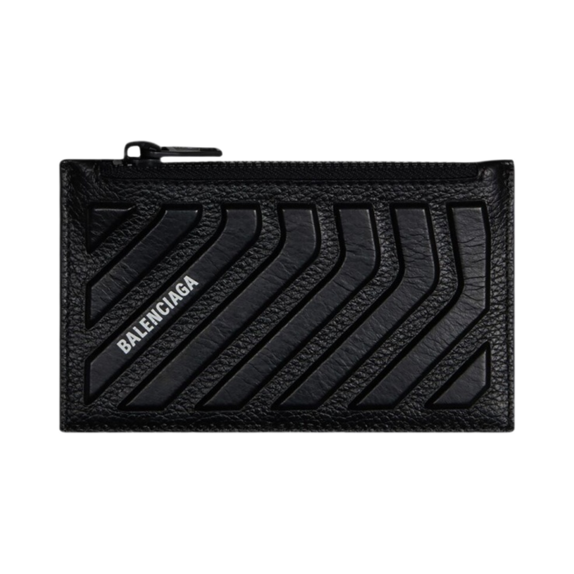 6637142103I1000 Balenciaga Car Long Coin and Card Holder Black