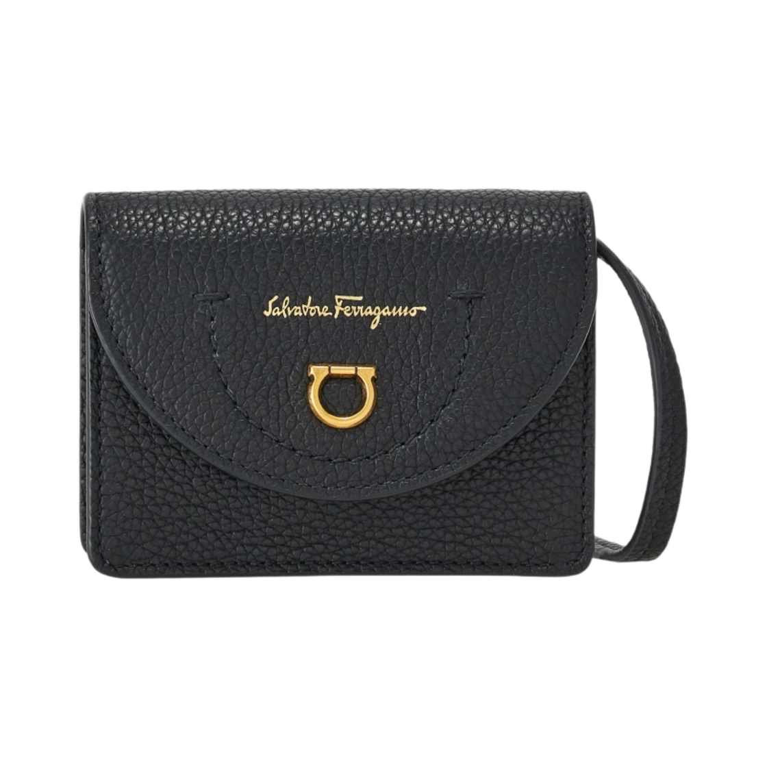 페라가모 트래블 카드 케이스 블랙(Ferragamo Travel Card Case Black) - 1