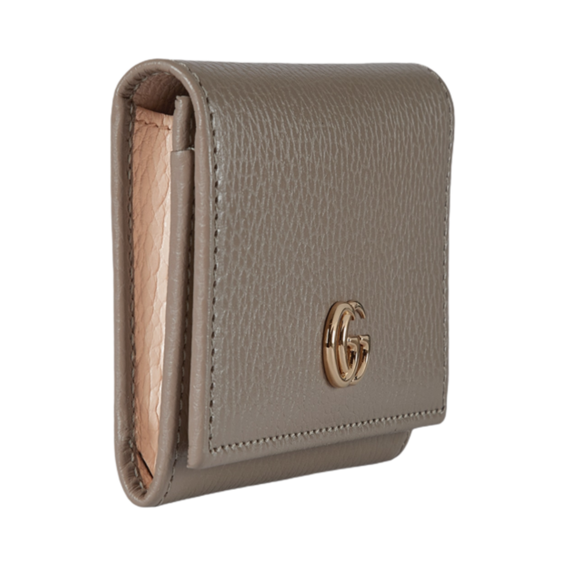구찌 GG 마몽 핑크 인테리어 카드 케이스 토프(Gucci GG Marmont Pink Interior Card Case Taupe) - 2