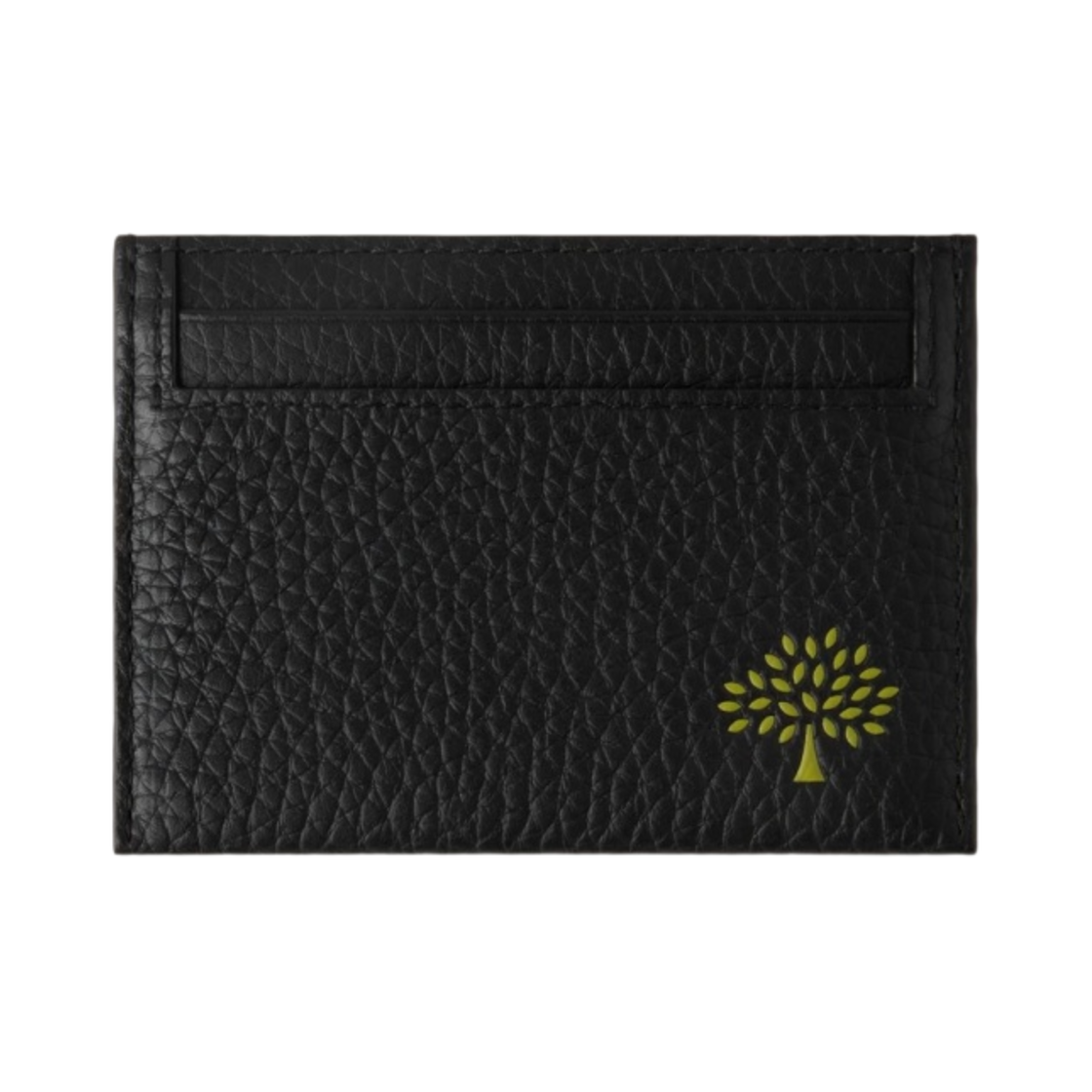 RL7439-736A100 Mulberry Heavy Grain Leather Credit Card Slip Black