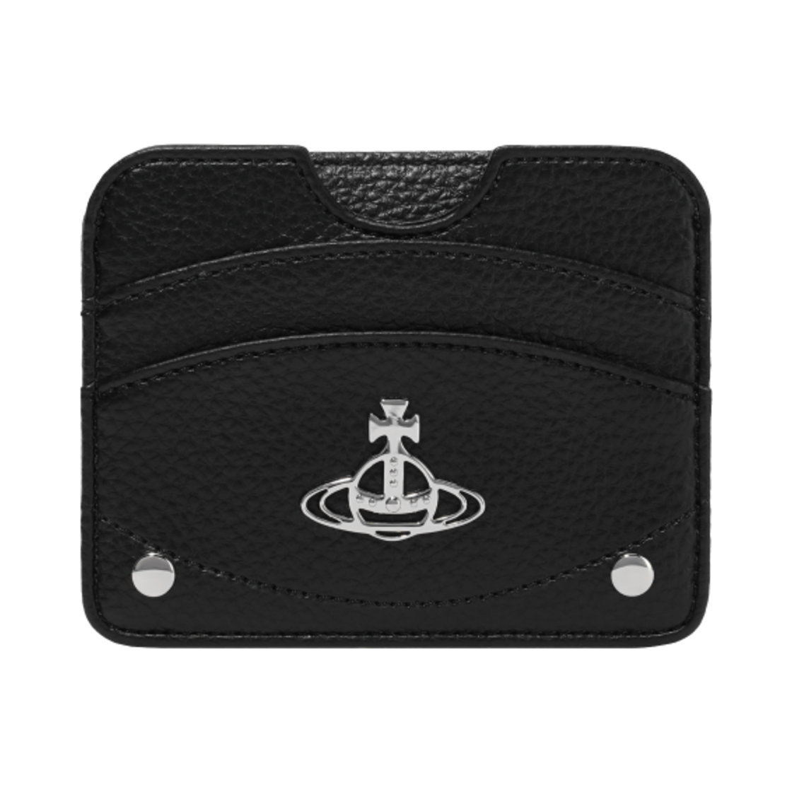 54030003U-S000D-N403 Vivienne Westwood Half Moon Card Holder Black