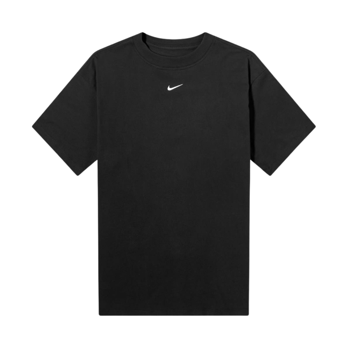 (W) 나이키 NSW 에센셜 티셔츠 블랙 - US/EU((W) Nike NSW Essential T-Shirt Black - US/EU) - 1