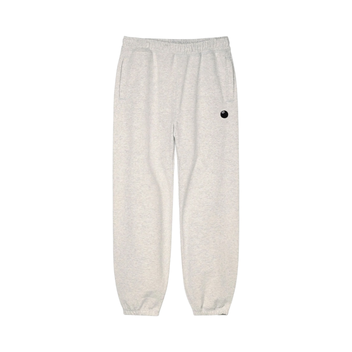 스투시 8볼 자수 팬츠 애쉬 헤더(Stussy 8 Ball Embroidered Pants Ash Heather) - 1