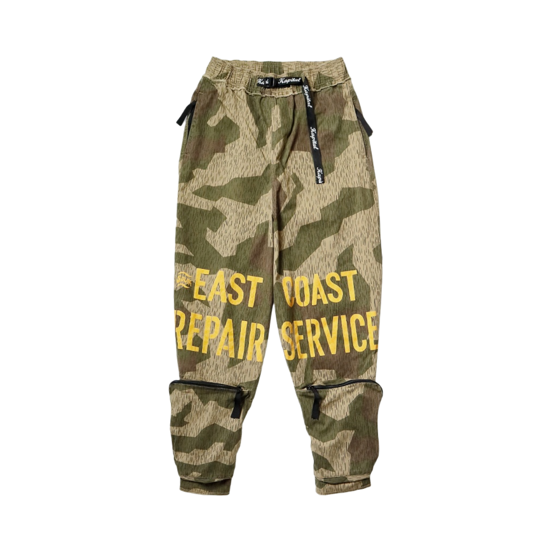 캐피탈 OX 레인 카모플라주 Pt 이스트 리페어맨 트랙 팬츠 레인 카모플라주