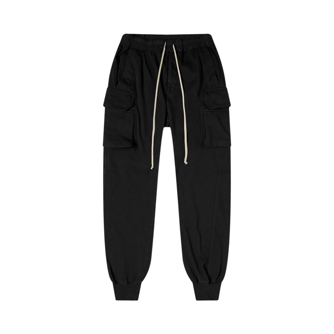 DU02C5386-RIG-09 Rick Owens Drkshdw Cargo Track Pants Black
