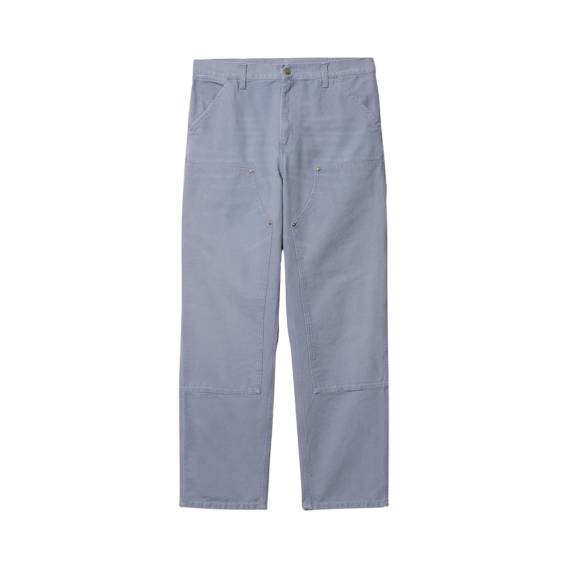 I031501-1YD-3K Carhartt WIP Dearborn Canvas Double Knee Pants Bay Blue Aged Canvas