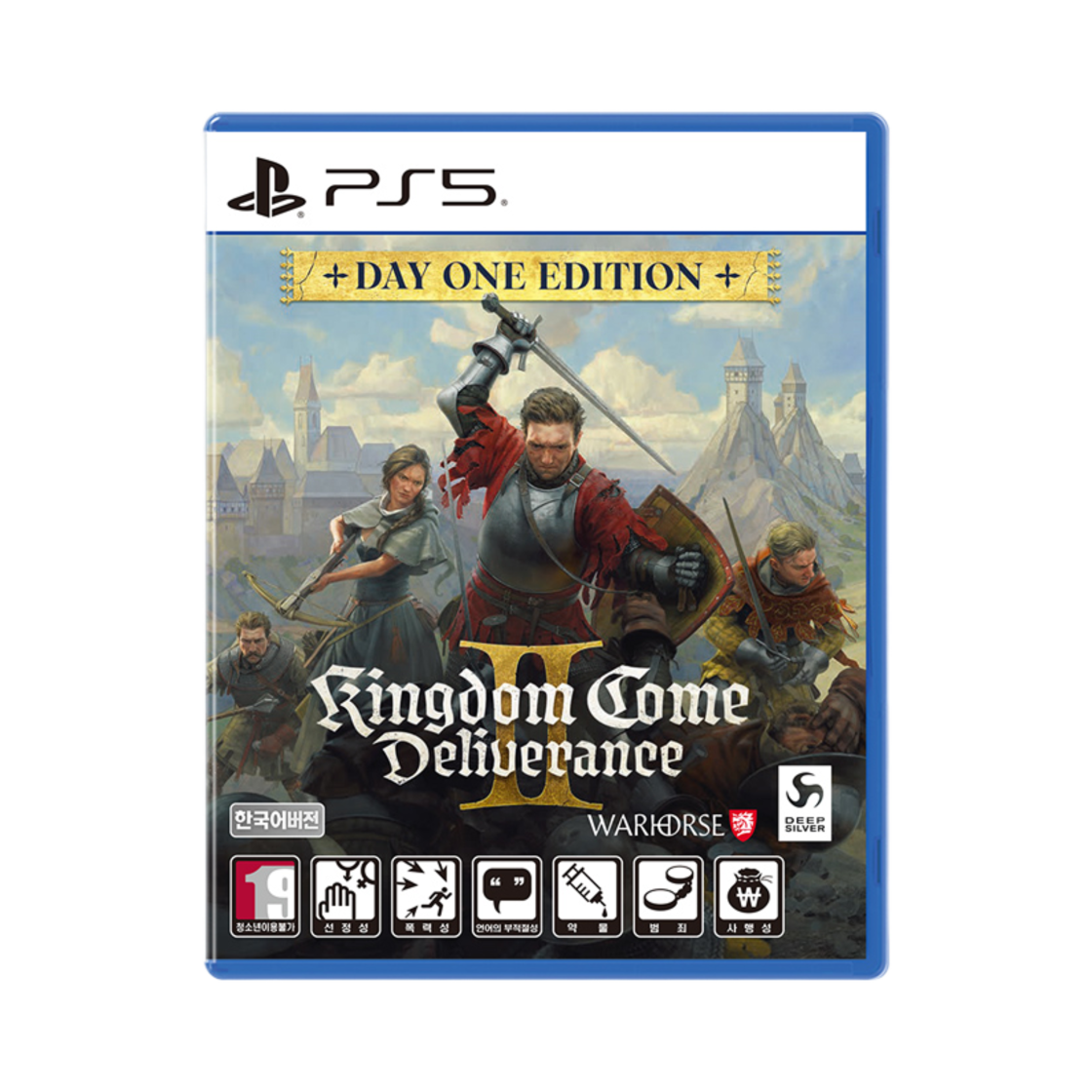 플레이스테이션 5 킹덤 컴 딜리버런스 2 데이원 에디션 (키링 포함)(PlayStation 5 Kingdom Come: Deliverance 2 Day One Edition (With Keyring))