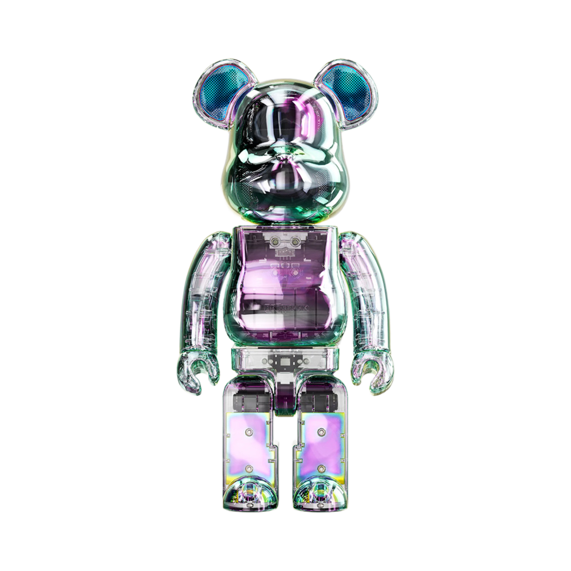 베어브릭 오디오 400% 포터블 블루투스 스피커 크리스탈 헤일로(Bearbrick Audio 400% Portable Bluetooth Speaker Crystal Halo)