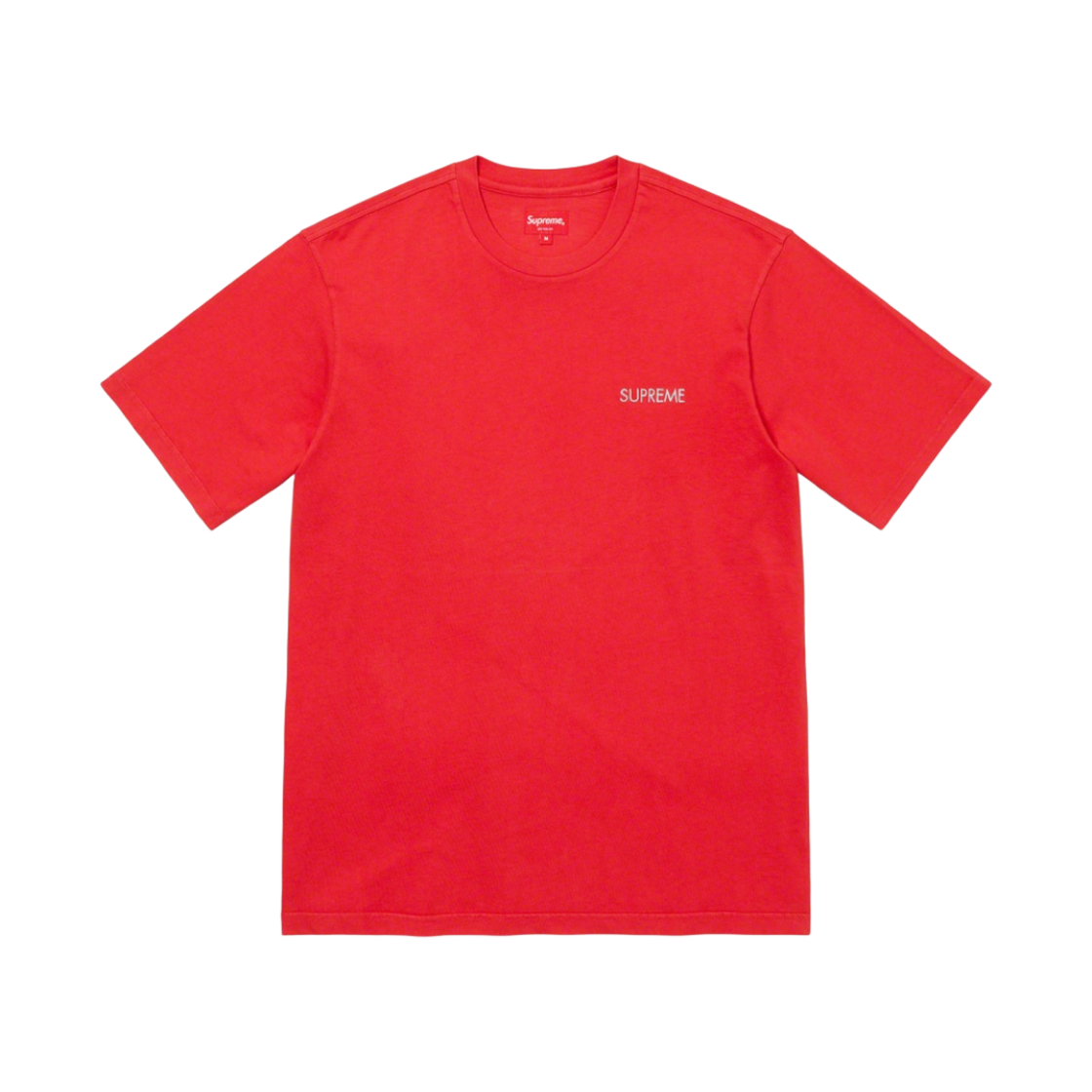 슈프림 워시드 캐피탈 숏슬리브 탑 레드 - 22FW(Supreme Washed Capital S/S Top Red - 22FW) - 1