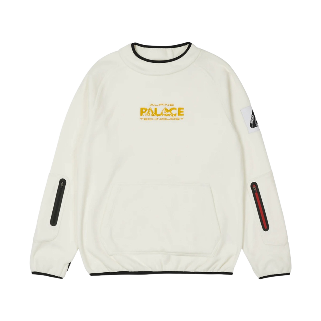 - Palace Alpine Tech Fleece White - 21FW