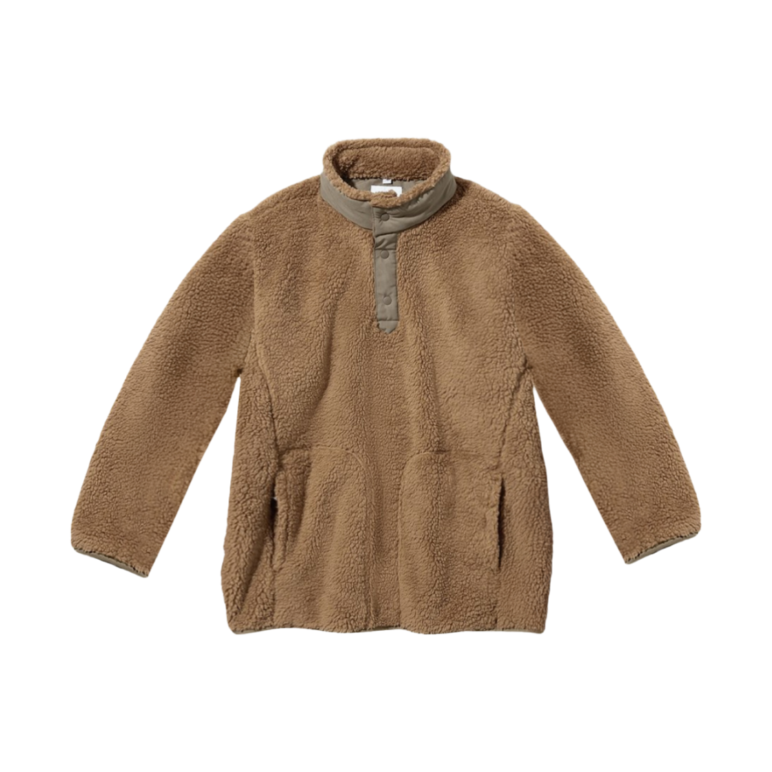 유니클로 x 화이트 마운티니어링 WPJ 플리스 오버사이즈 풀오버 긴팔 베이지 - KR(Uniqlo x White Mountaineering WPJ Fleece OverSized Long Sleeve Pullover Beige - KR)