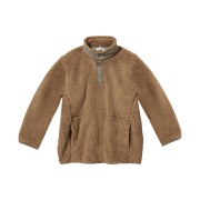 Uniqlo x White Mountaineering WPJ Fleece OverSized Long Sleeve Pullover Beige