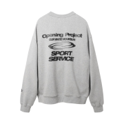 Opening Project Sport Service Sweatshirt Melange Grey