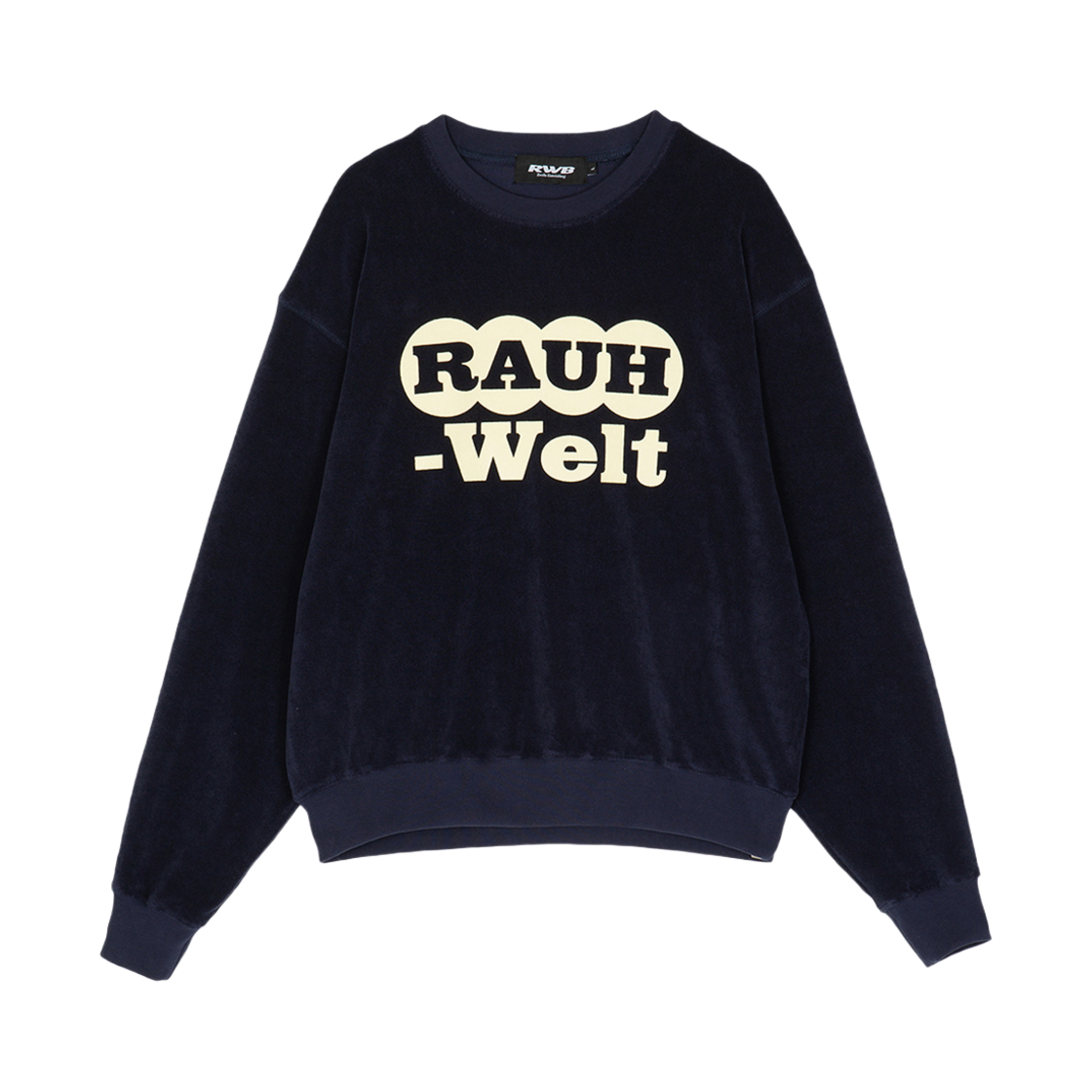 알떠블유비 서클 로고 크루넥 네이비(RWB Circle Logo Crewneck Navy)