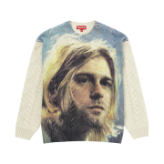 Supreme Kurt Cobain Sweater White - 23SS