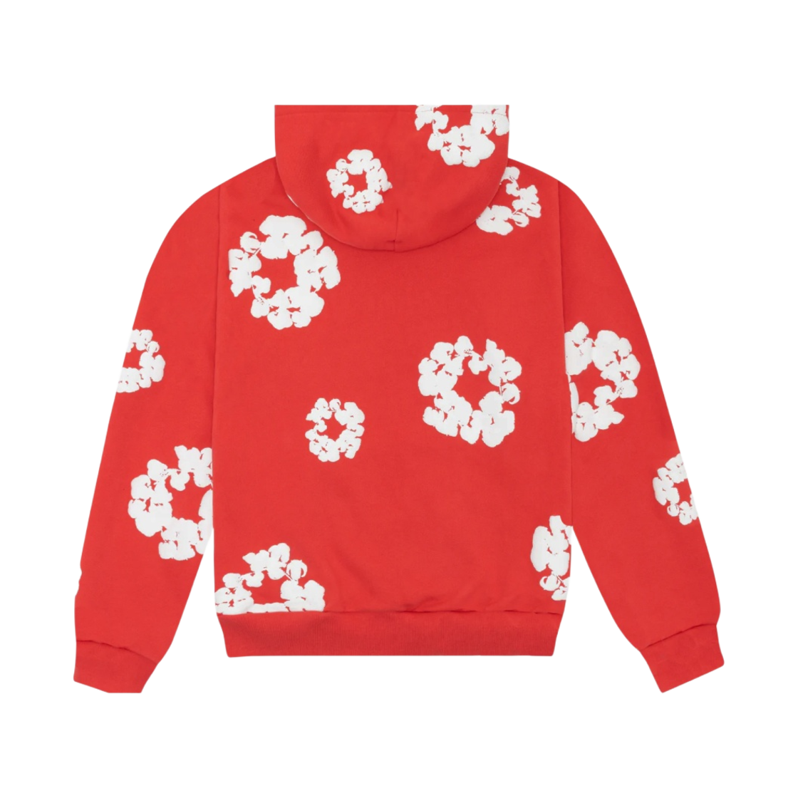 데님 티어스 더 코튼 리쓰 스웨트셔츠 레드(Denim Tears The Cotton Wreath Sweatshirt Red) - 2