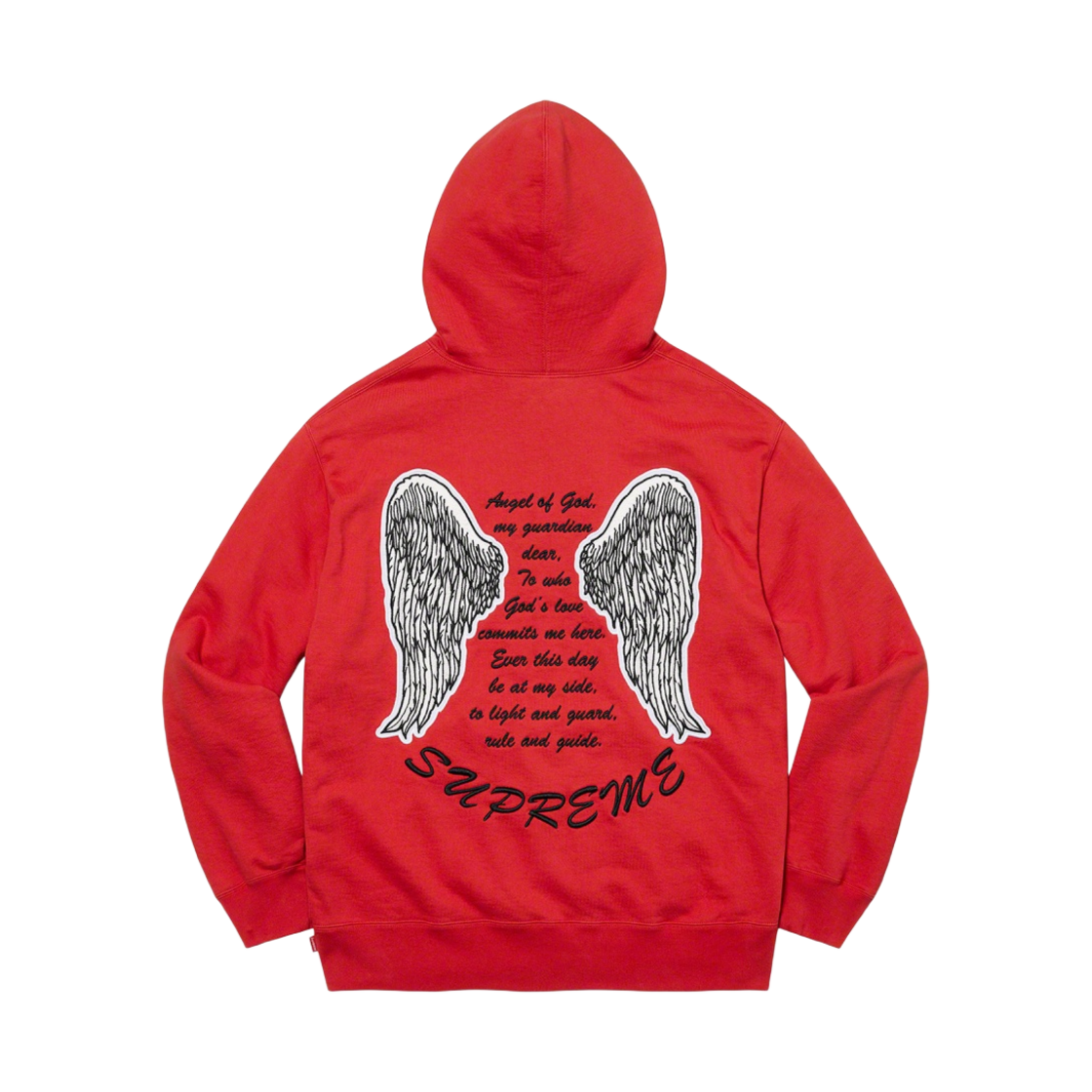 슈프림 가디언 후드 스웨트셔츠 번트 레드 - 21FW(Supreme Guardian Hooded Sweatshirt Burnt Red - 21FW) - 1