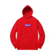 Supreme Box Logo Hooded Sweatshirt Red - 17FW