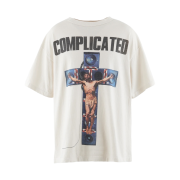 Saint Mxxxxxx x Kosuke Kawamura KK S/S Complicated T-Shirt White - 23AW