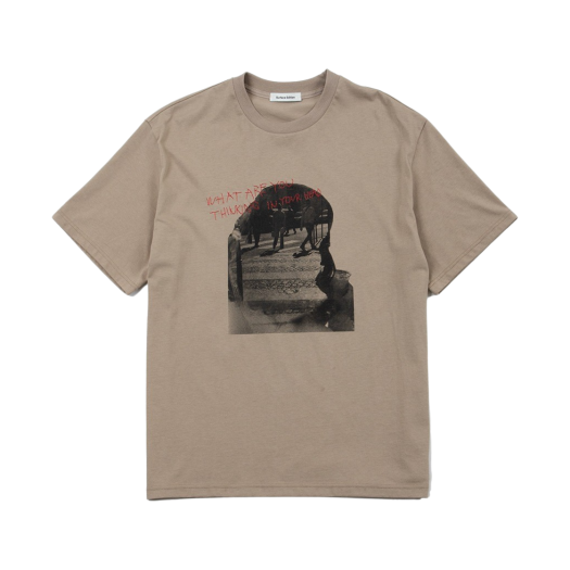 SE24TS02BG Surface Edition Projection T-Shirt Beige